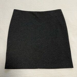 New York & Company Charcoal Black Classic Stretch Skirt